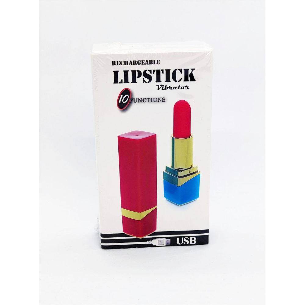 Вибратор помада Stymulator-Lipstick Vibrator - Blue