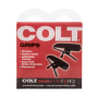 Зажимы на соски с вибрацией COLT Grips, черные