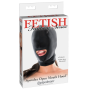 Маска эластичная Fetish Fantasy Series с отверстием для рта, черная, One Size