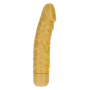 Вибратор реалистичный Gold Dicker, золотистый