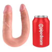 Двойной фаллоимитатор Pipedream King Cock M Double Trouble, Flesh