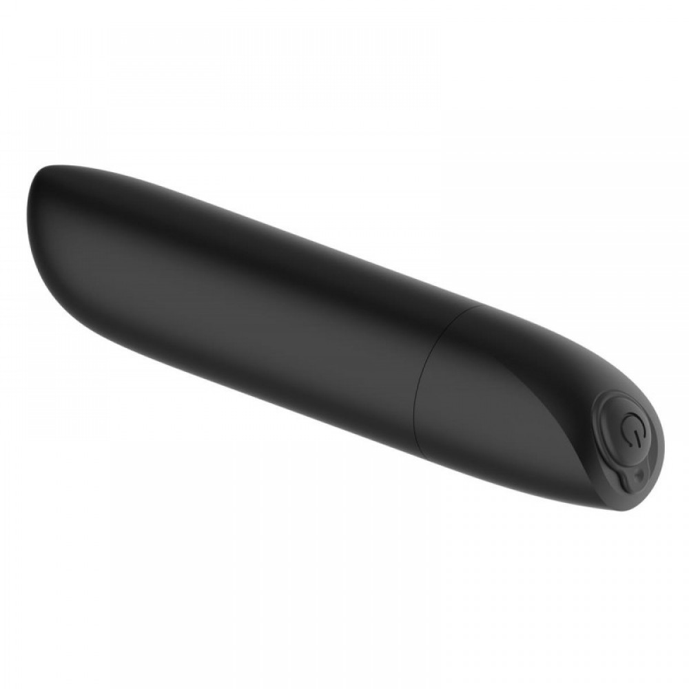 Вибропуля Powerful Bullet Vibrator USB 20 Functions - Matt Black