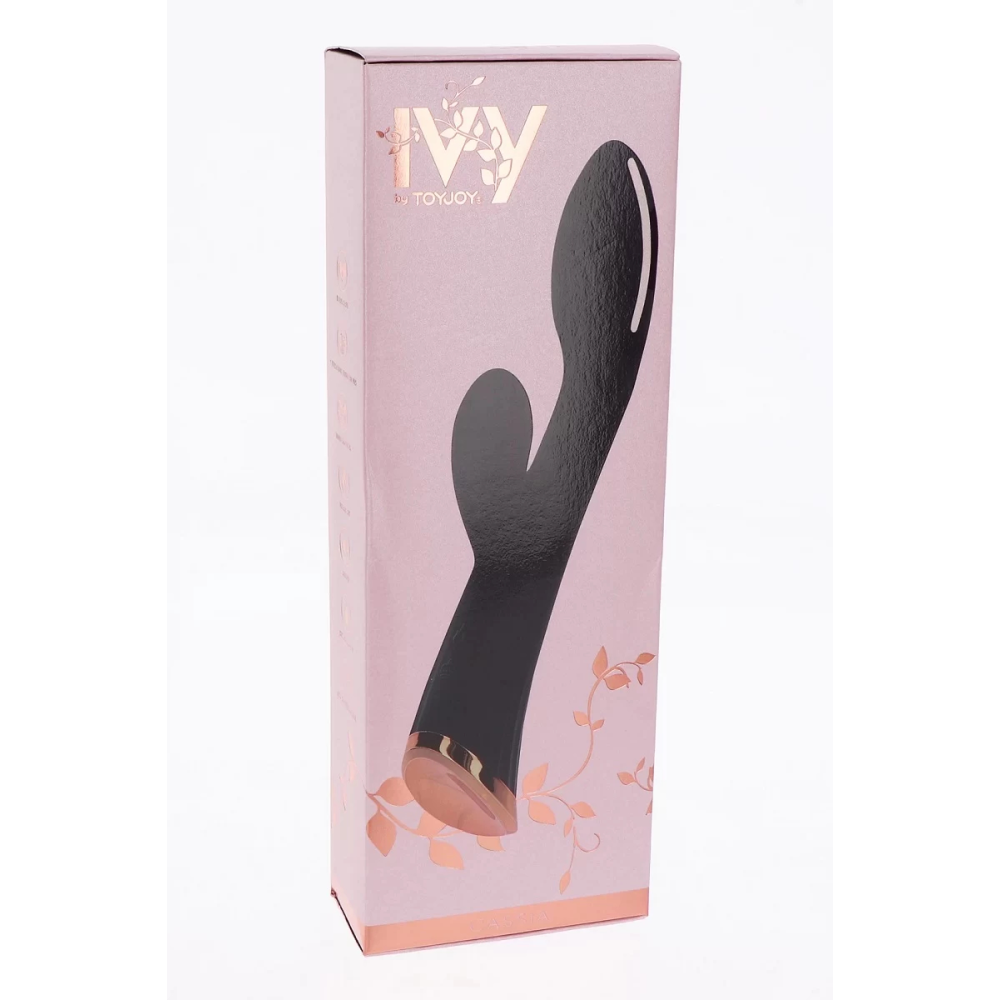 Вибратор-кролик TOY JOY, черный