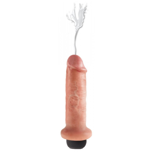 Фаллоимитатор Королевский с извержением Pipedream King Cock бежевый