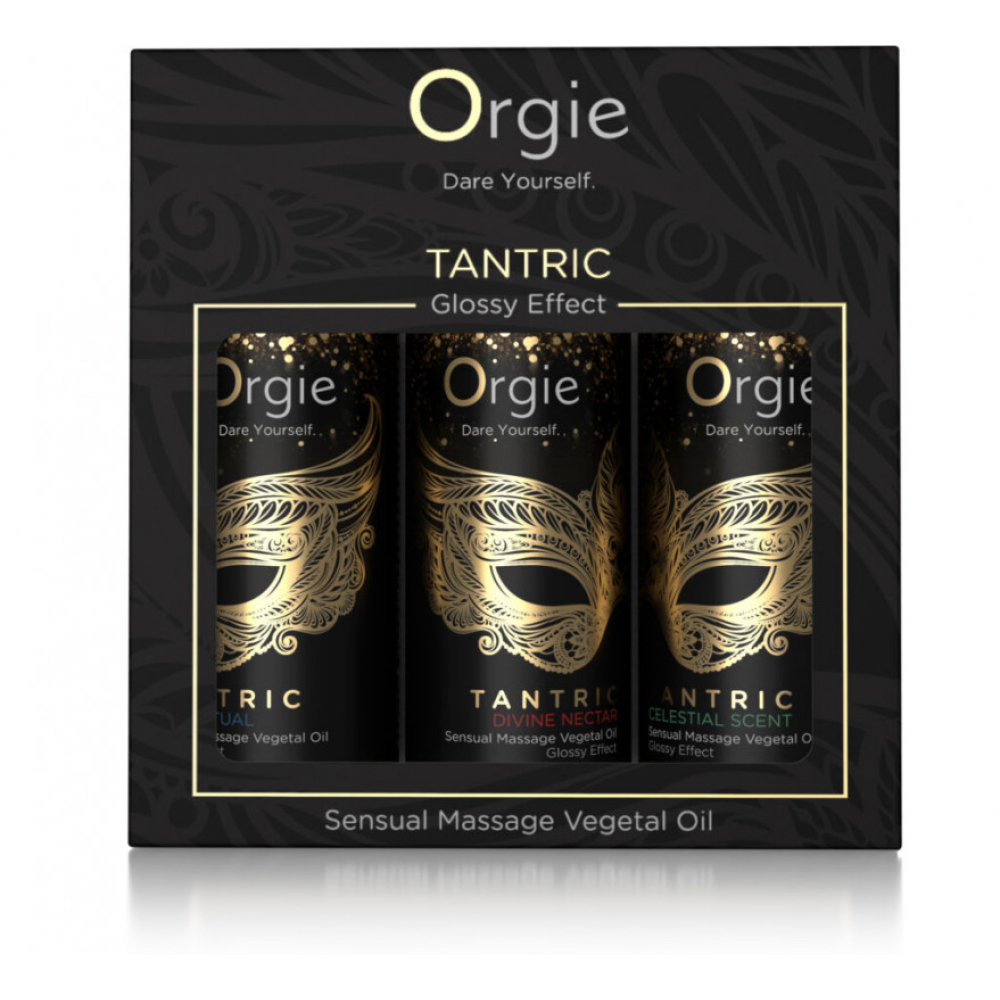 Мини-коллекция массажных масел "Tantric", Orgie