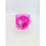 Наручники DS Fetish Handcuffs transparent pink