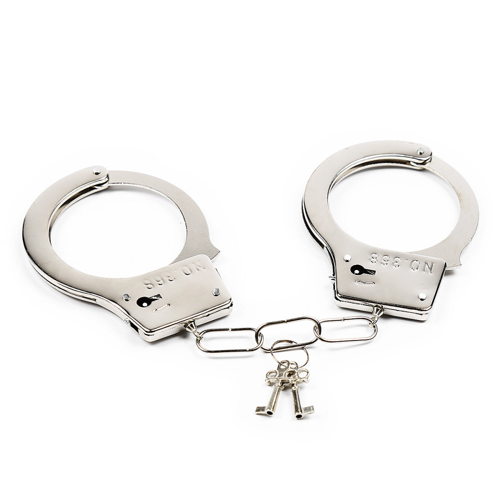 Наручники DS Fetish Handskaff metal silver