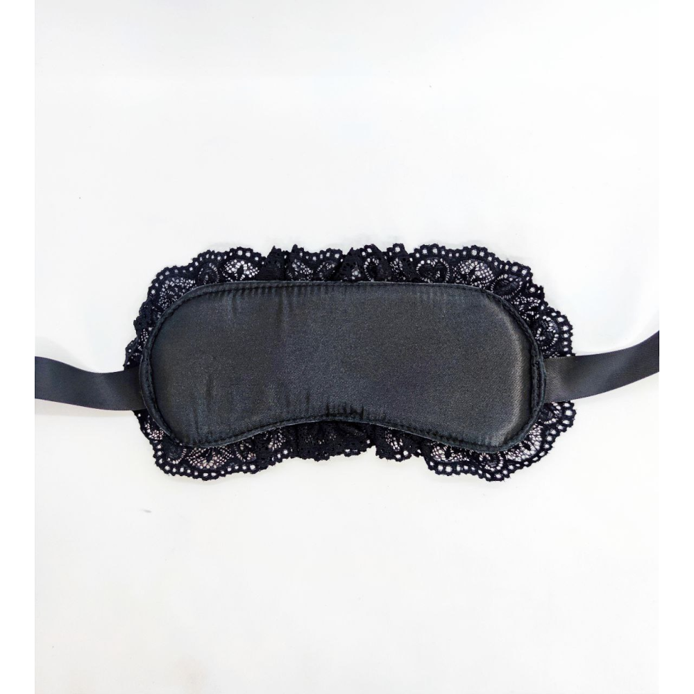 Наручиники DS Fetish Handskaff with blinfold black