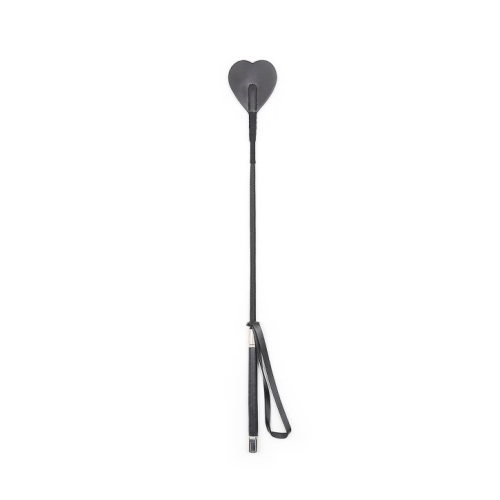 Стек сердце DS Fetish Whip heart black