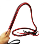 Кнут длинный DS Fetish Whip Long stripe red/black
