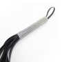 Флоггер со стразами DS Fetish Flogger diamond L black