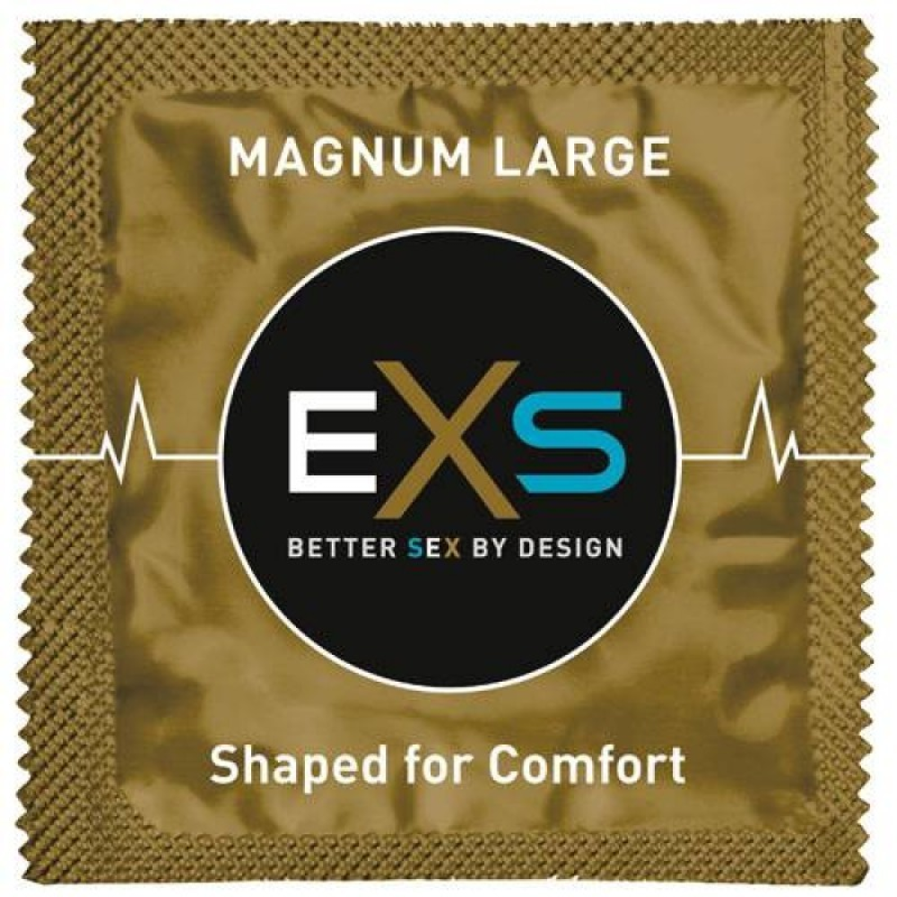 Презервативы большого размера EXS Magnum Large латексные (цена за упаковку, 3 шт.)