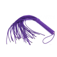 Флоггер DS Fetish Rope flogger purple