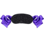 Маска DS Fetish Blindfold black/purple