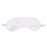 Маска DS Fetish Blindfold white satin