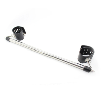 Распорка DS Fetish Metal ankle spreader bar black