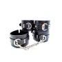 Система фиксации DS Fetish Ankle and hand cuff black