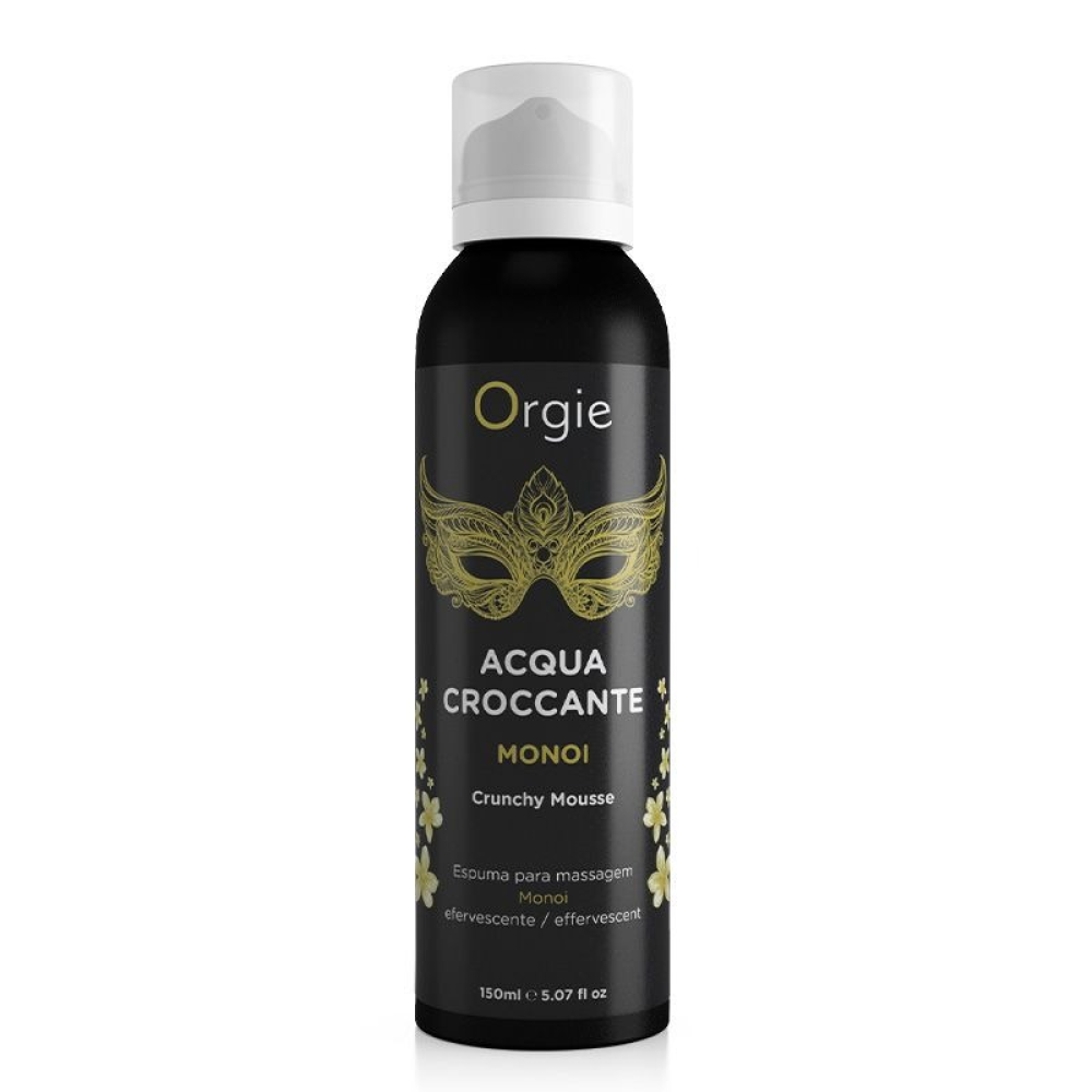 Шипучая увлажняющая пенка для массажа Acqua Crocante, Аромат: Моной из Таити, Orgie