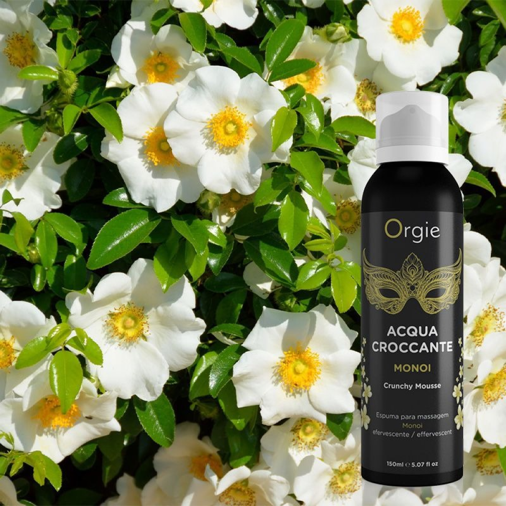 Шипучая увлажняющая пенка для массажа Acqua Crocante, Аромат: Моной из Таити, Orgie