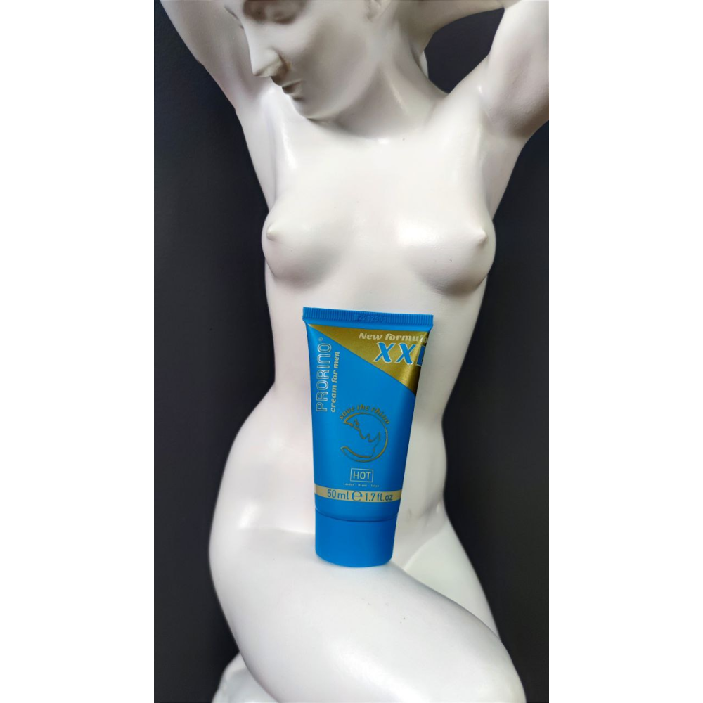 Крем эрекционный увеличивающий объем PRORINO XXL Cream for men 50 ml - New formula