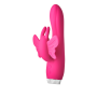 Вибратор кролик в виде Бабочки Dream Toys Flirts Butterfly, розовый, 17 см х 3 см