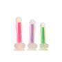 Светящийся фаллоимитатор Dream Toys RADIANT SOFT SILICONE GLOW IN THE DARK DILDO LARGE PINK