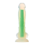 Светящийся фаллоимитатор Dream Toys RADIANT SOFT SILICONE GLOW IN THE DARK DILDO SMALL GREEN