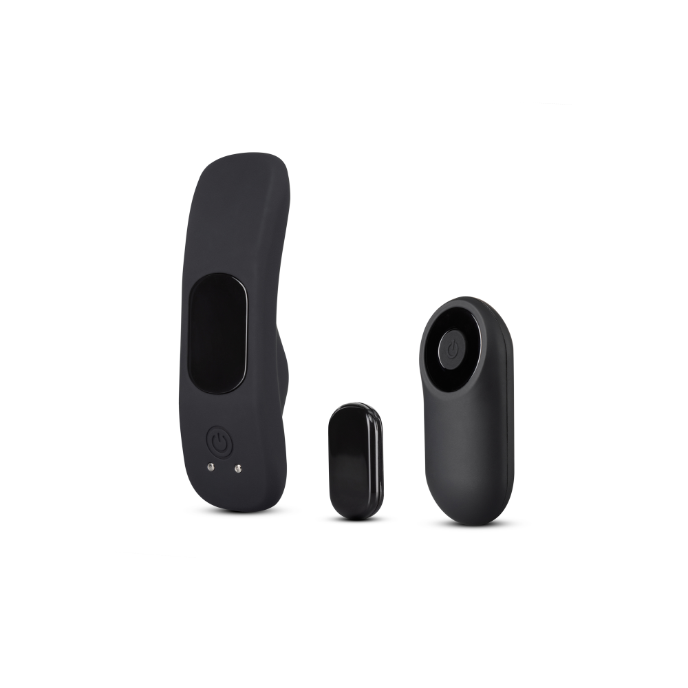 Мощный вибратор для трусиков с дистанционным управлением TEMPTASIA REMOTE CONTROL PANTY VIBE BLACK