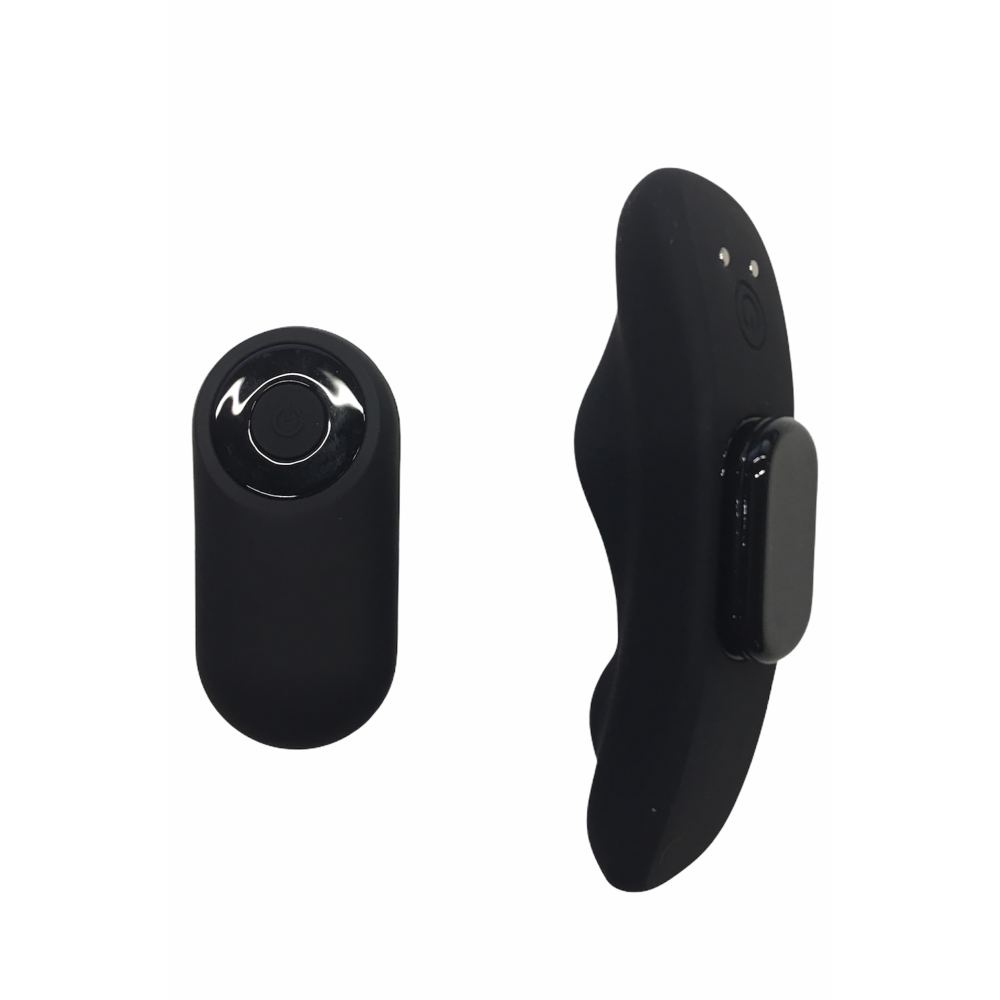 Мощный вибратор для трусиков с дистанционным управлением TEMPTASIA REMOTE CONTROL PANTY VIBE BLACK