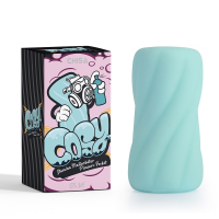 Мастурбатор яйцо Chisa COSY Stamina, голубой, 8 х 4 см