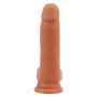 Фаллоимитатор на присоске Chisa T-skin ReaL SEX LURE, 17.5 см х 3.8 см, коричневый