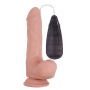 Вибратор реалистичный на присоске Chisa T-skin ReaL Basics Realistic Dildo с пультом управления