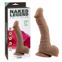Фаллоимитатор на присоске Chisa Naked Legend Politician 7.7 и ярко-выраженным рельефом