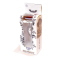 Анальная пробка с камнем Plug-Jewellery Silver Heart PLUG- Red размер S