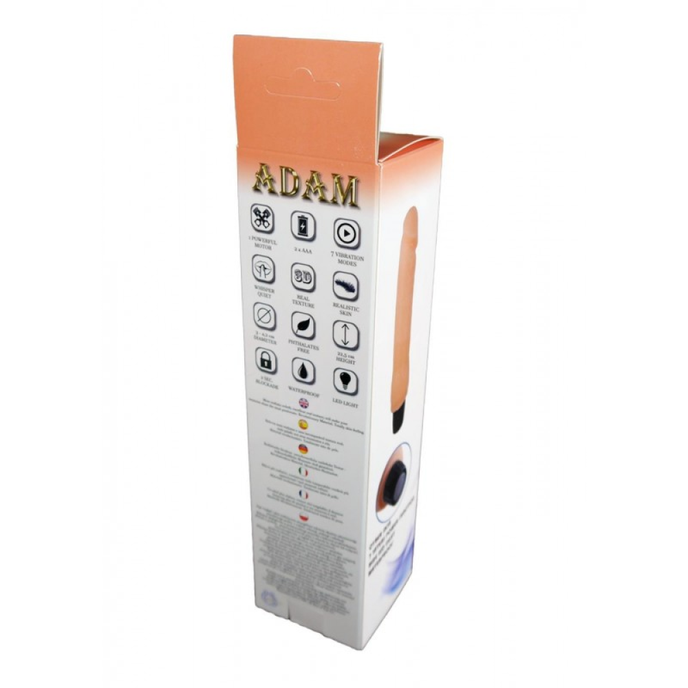 Реалистичный вибратор ADAM, 7 FUNCTION