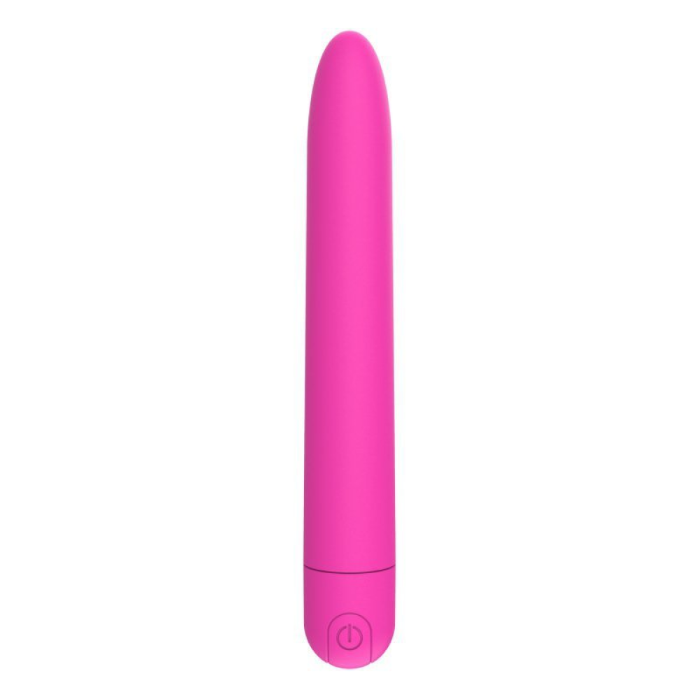 Вибропуля Ultra Power Bullet USB Matte Pink 10 режимов вибрации