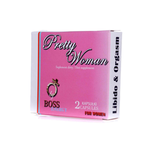 Таблетки возбуждающие для женщин Pretty Woman, 2 капсулы