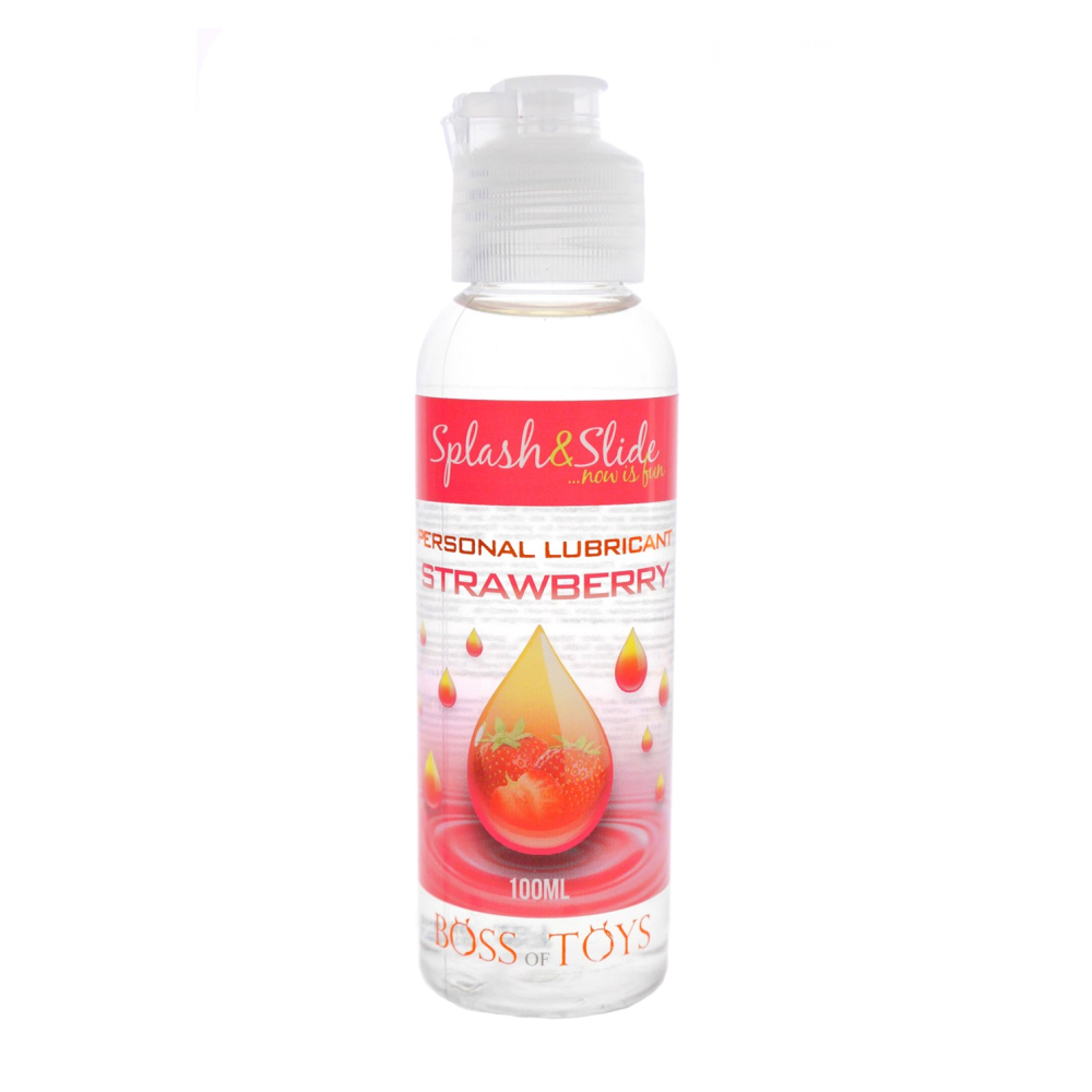 Лубрикант на водной основе STRAWBERRY Boss of Toys 100 ml