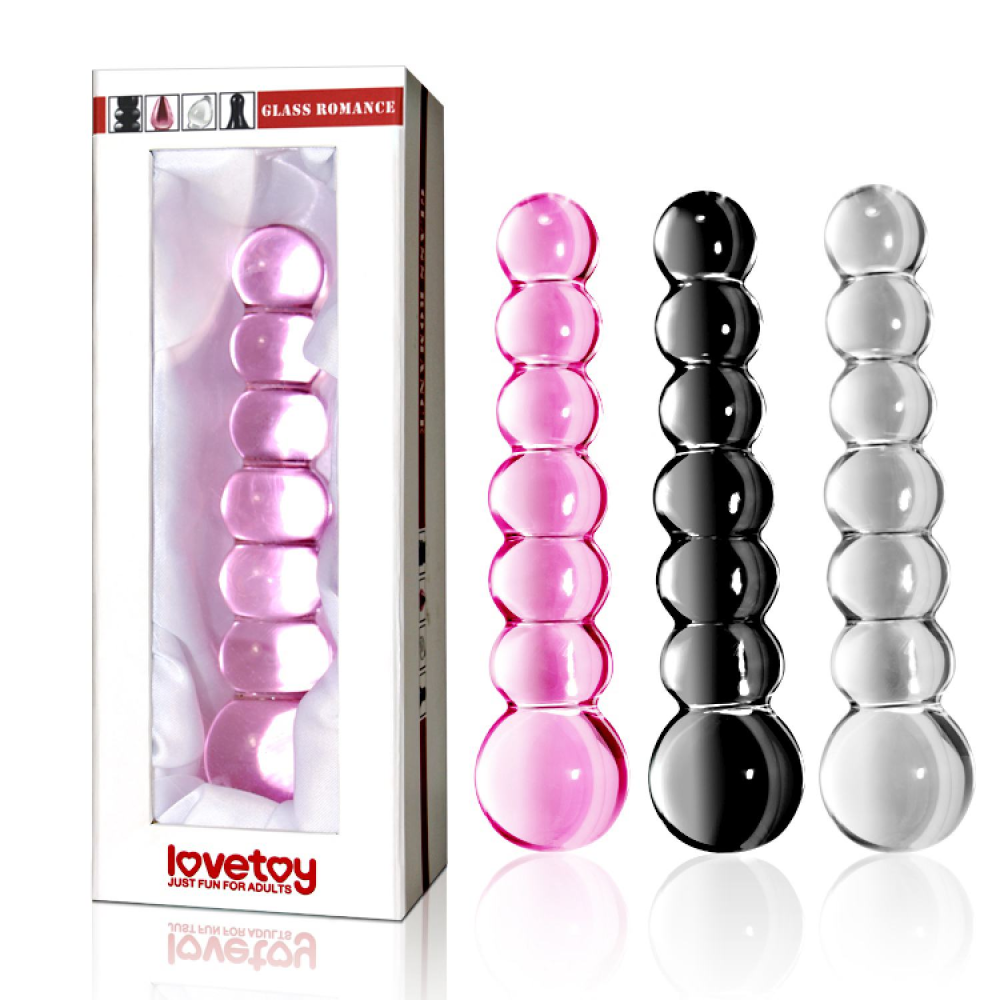 Фаллоимитатор стеклянный 6,8" Glass Romanc