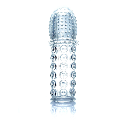 Рельефная насадка Penis Sleeve CLEAR