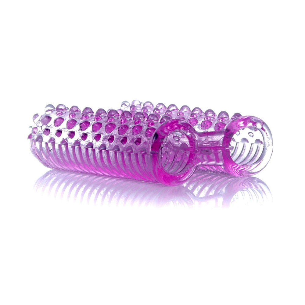 Двойная насадка на палец Wonderful Fingers Purple