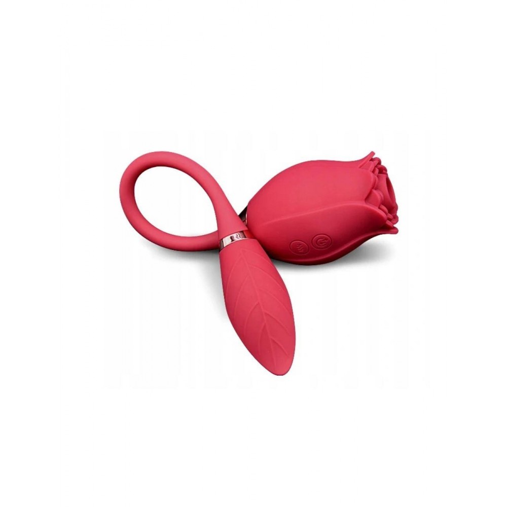 Двойной Вибратор Boss Series Miss Coyness ROSE