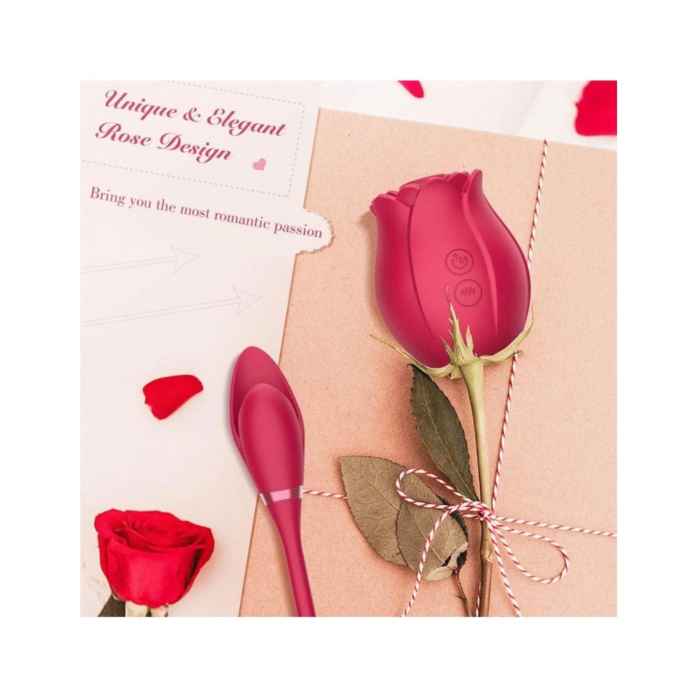 Двойной Вибратор Boss Series Miss Coyness ROSE