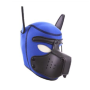 Бдсм маска собаки Be My Master Bondage Puppy Hood Blue