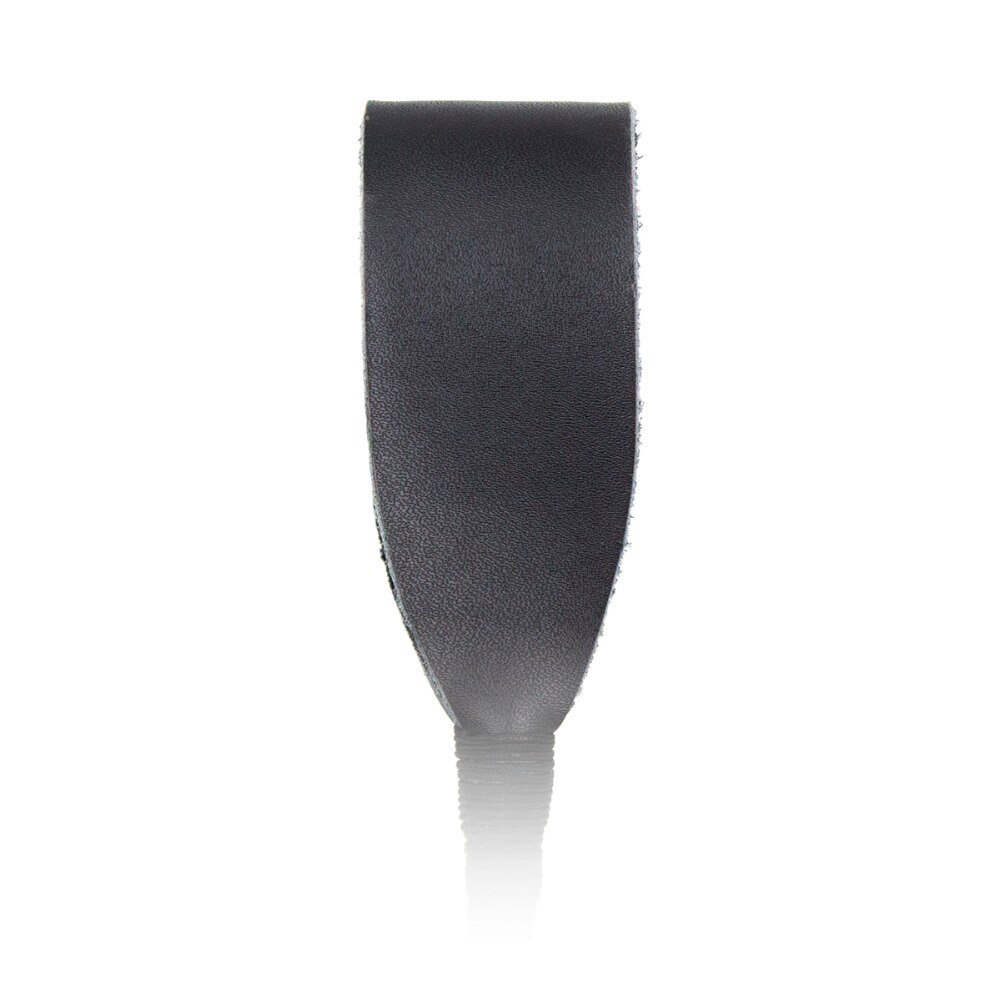 Стек кожа DS Fetish чорный golden tip