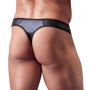 Мужские стринги со стразами по молнии Sven Joy Ment Men's String, черный, L