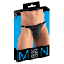 Мужские стринги со стразами Sven Joy Ment Men's String, черный, L