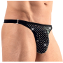 Мужские стринги со стразами Sven Joy Ment Men's String, черный, L