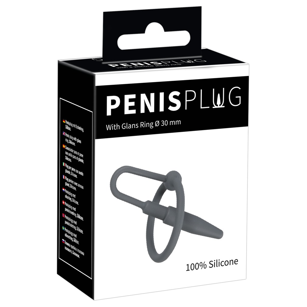 Стимулятор для уретры You2Toys P.Plug с кольцом