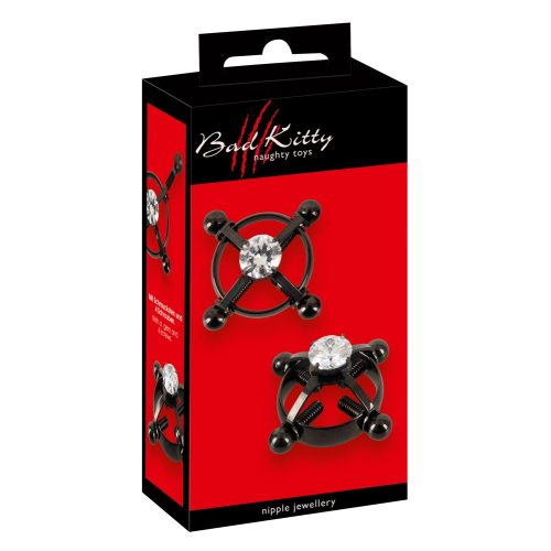 Зажимы на соски Bad Kitty Nipple Jewellery bla